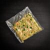 Orzo con gamberi zucchine e lime