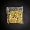 Orzo con gamberi zucchine e lime