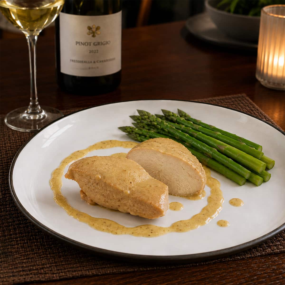 Petto di pollo allevato secondo natura, al limone